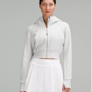 Lululemon crop scuba grey